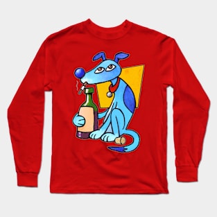 Bad Dog (Picasso style) Long Sleeve T-Shirt